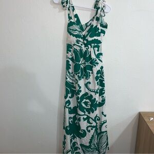 Soma rayon chillis built in bra maxi dress M